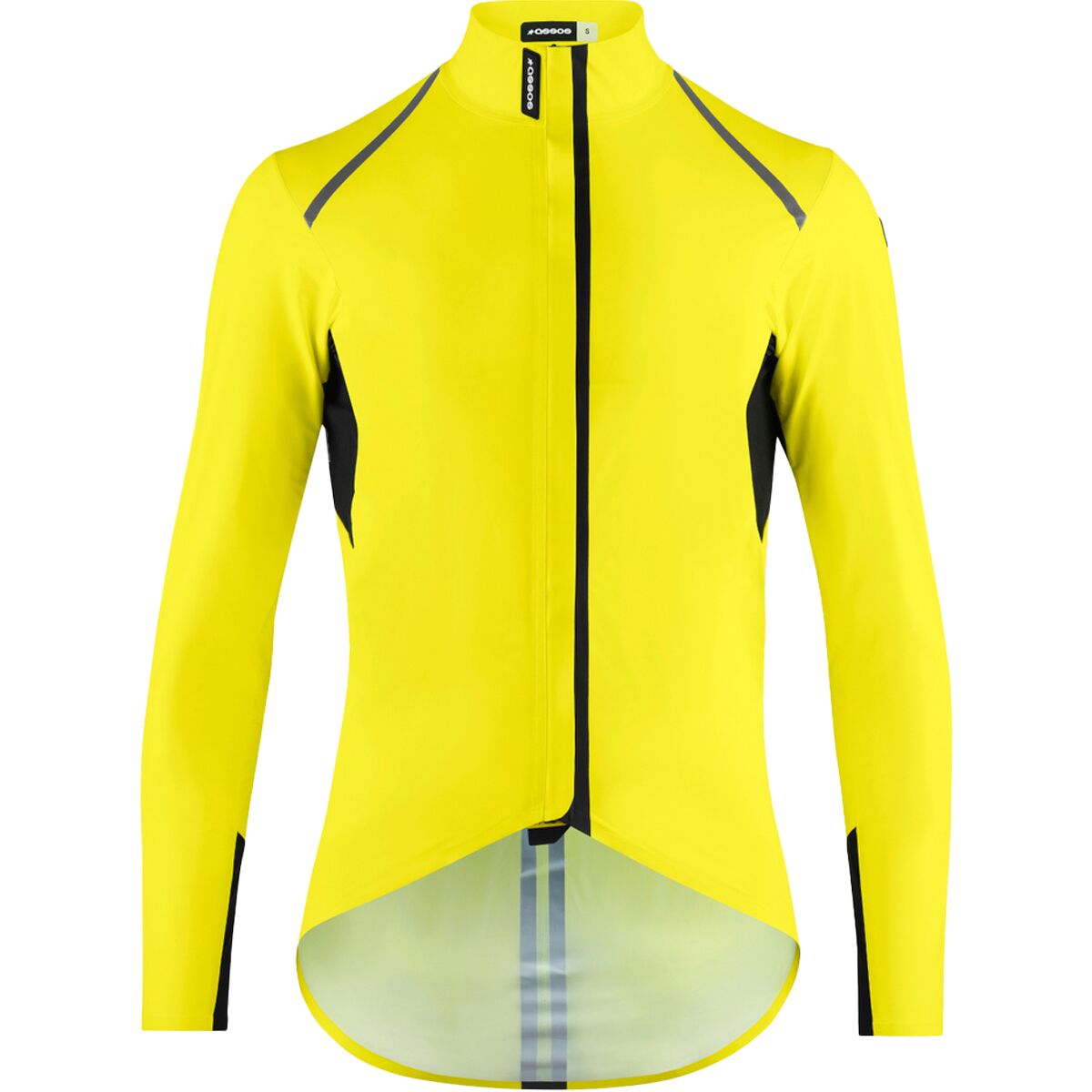 Assos Men's MILLE GTS S11 Rain Jacket in Optic Yellow - Size: Medium