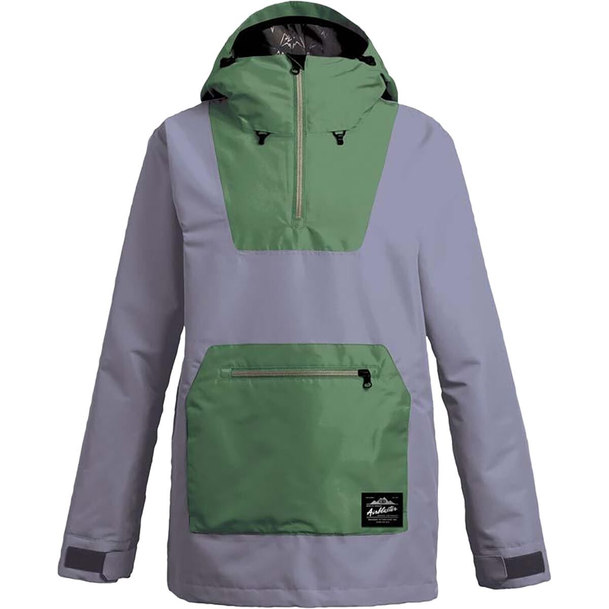 Airblaster Women's Freedom Pullover Jacket in Lavender / Lichen - Size: Large
