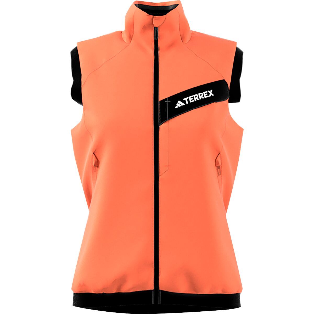 Adidas TERREX Women's Techrock Stretch Primaloft Vest in Amber Tint - Size: XS