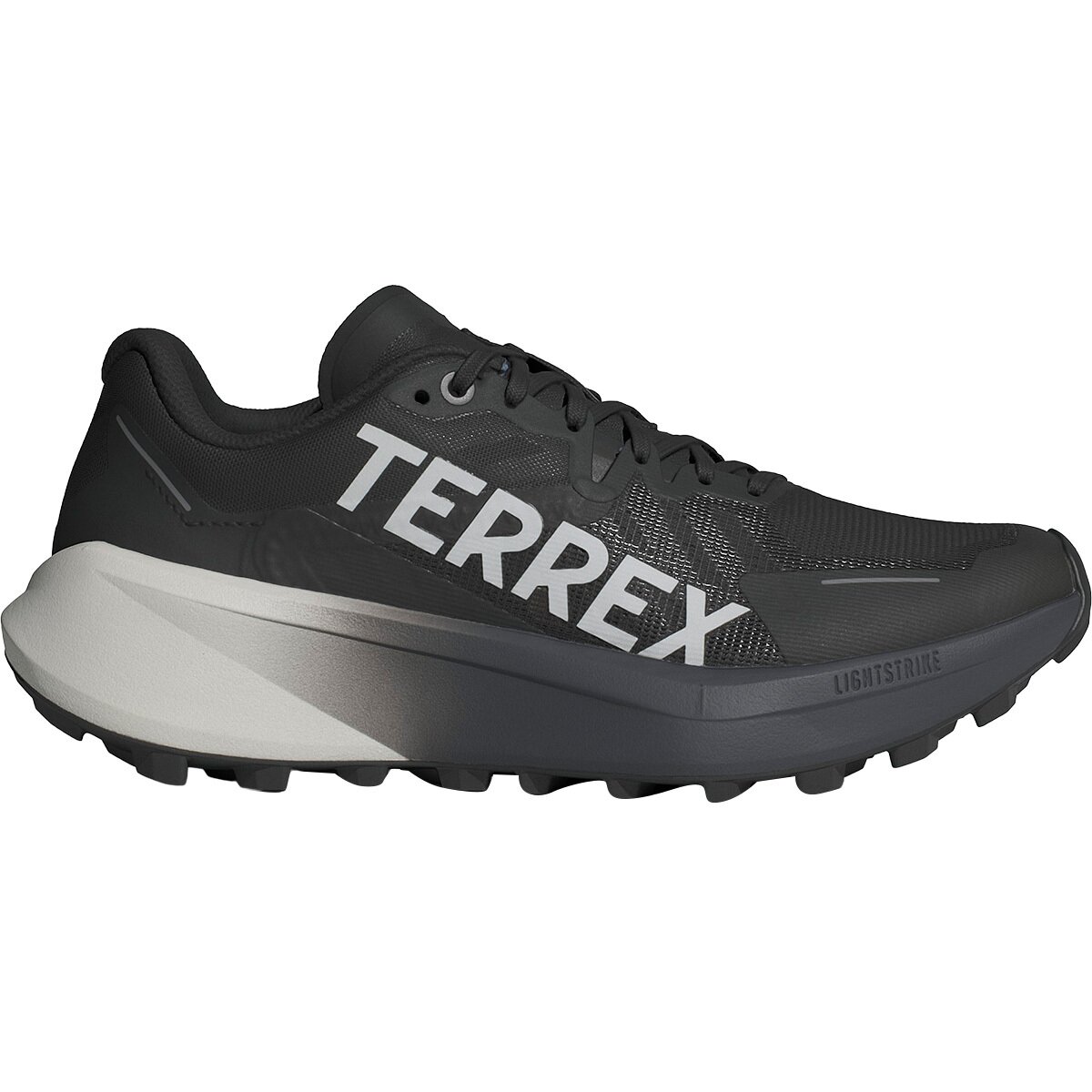 Adidas TERREX Women's Terrex Agravic 3 Trail Running Shoe in Core Black / Grey Six - Size: