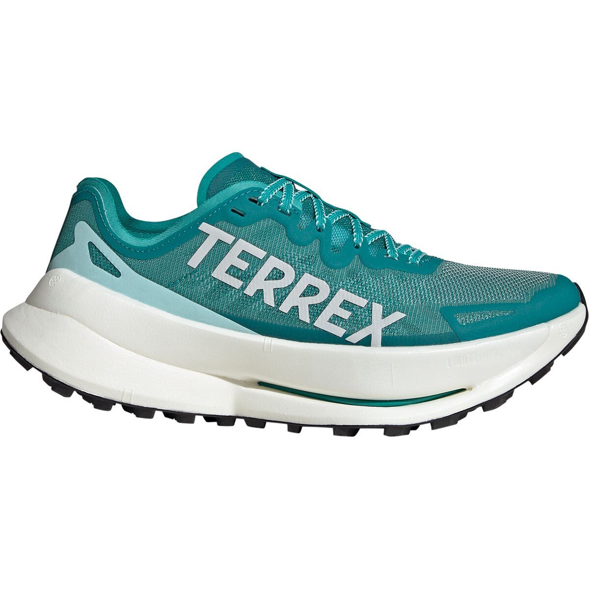 Adidas TERREX Women's Terrex Agravic Speed Ultra Trail Running Shoe in Pure Teal / Semi Flash Aqua - Size: