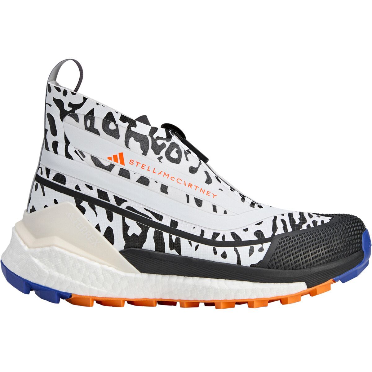 Adidas TERREX Women's x aSMC Free Hiker GORE-TEX Hiking Shoe in Ftwr White / Crew Orange / Core Black - Size: 7.5