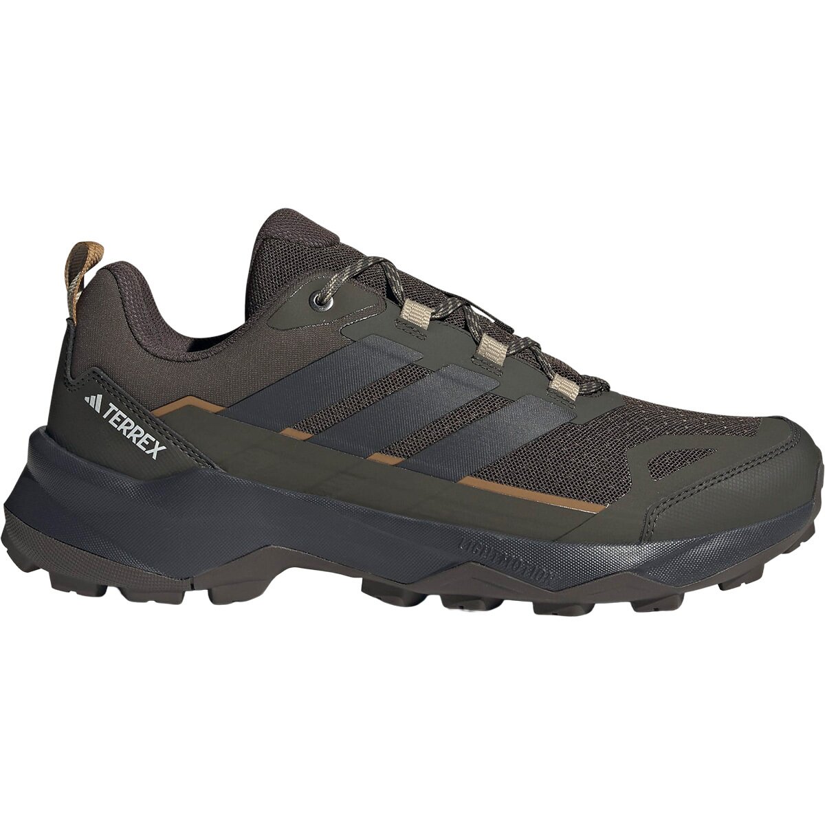 Adidas Terrex Adidas TERREX Men's Terrex Skychaser AX5 Hiking Shoe in Shadow Olive / Carbon / Savannah - Size: 11 - $74.96 at SteepandCheap.com