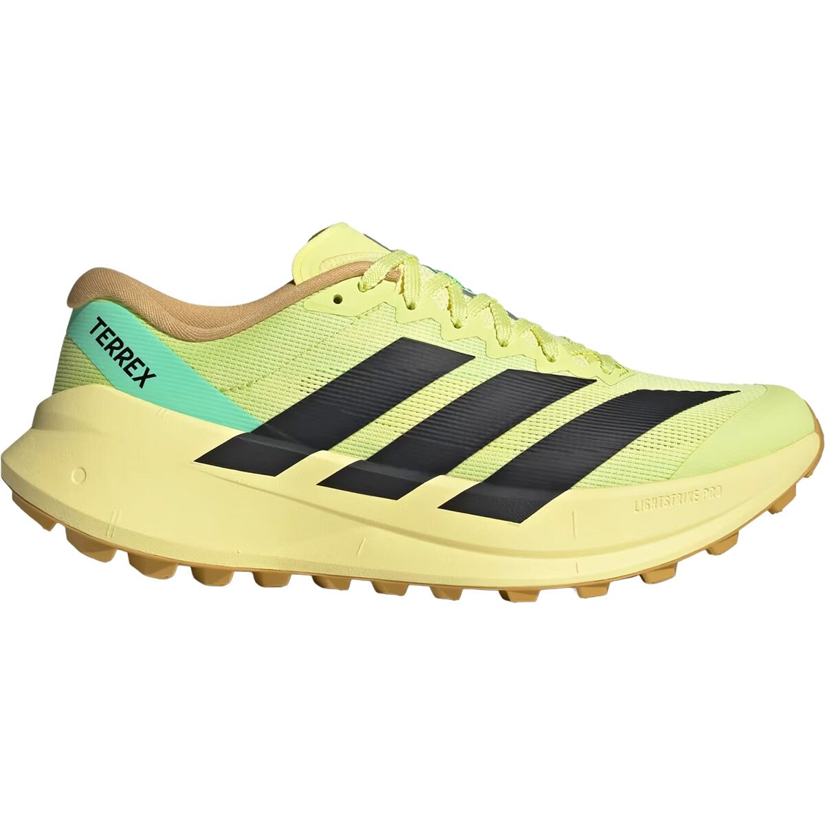Adidas TERREX Adidas TERREX Men's Terrex Agravic SL Trail Running Shoe in Frozen Lemon / Core Black / Pulse Mint - Size: 11 - $103.97 at Steep and Cheap
