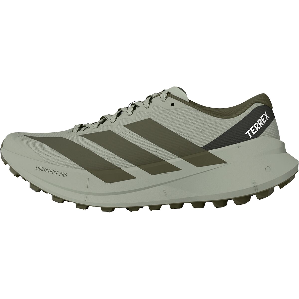 Adidas TERREX Men's Terrex Agravic SL Trail Running Shoe in Halo Green / Olive Strata / Pulse Mint - Size:
