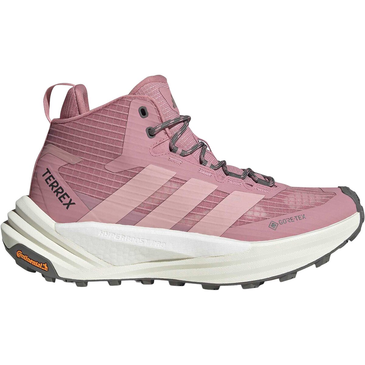 Adidas TERREX Adidas TERREX Women's Terrex Freehiker 3 Mid GTX Hiking Boot in Magic Mauve / Dual Lilac / Grey Four - Size: 8 - $119.97 at Steep and Cheap
