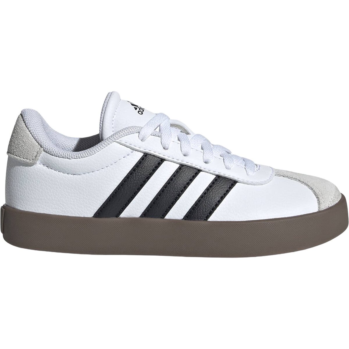 Adidas VL Court 3.0 Shoe - Kids' in Ftwr White / Core Black - Size: 11