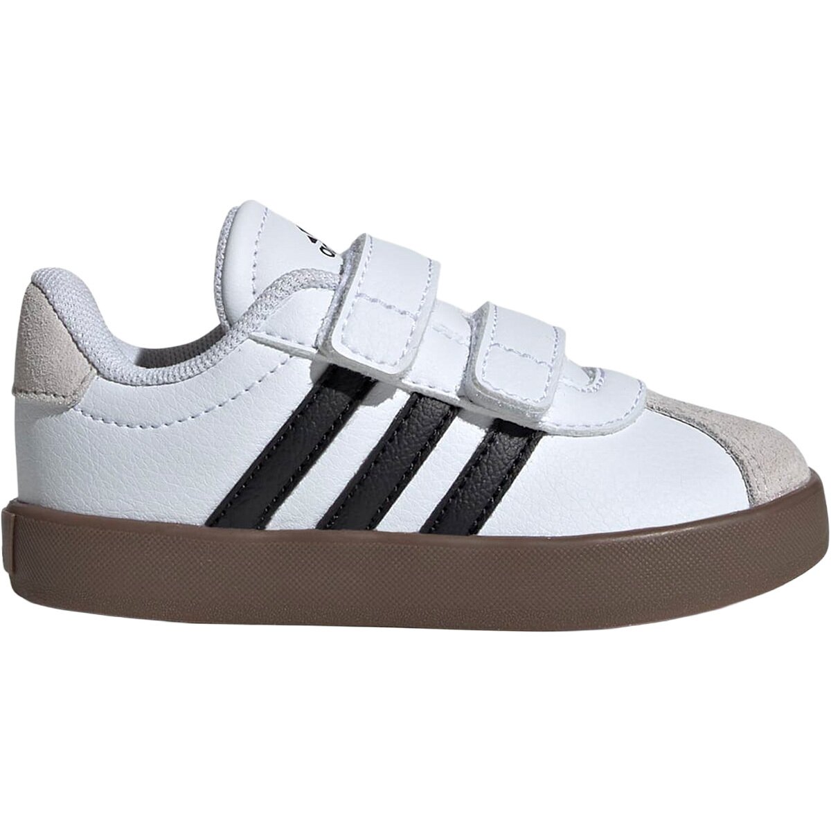 Adidas VL Court 3.0 Shoe - Toddlers' in Ftwr White / Core Black - Size: 7