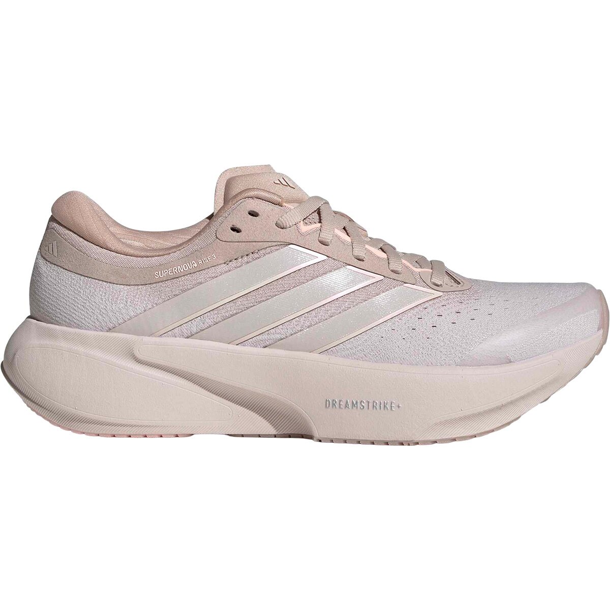 Adidas Women's Supernova Rise 3 Running Shoe in Wonder Cargo / Putty Mauve / Clear Orange - Size: 10