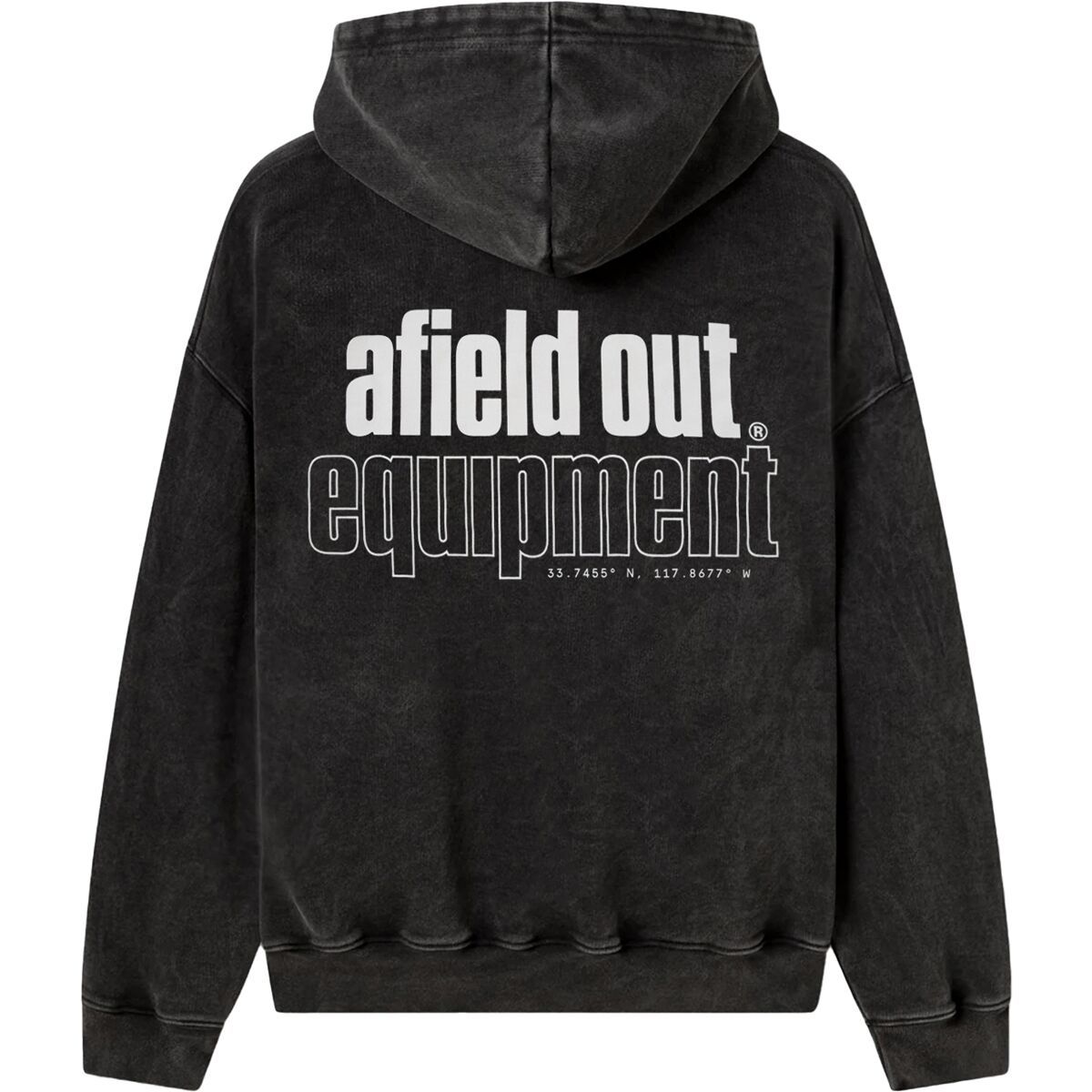 Afield Out Men's Hardware Hoodie in Faded Black - Size: XL
