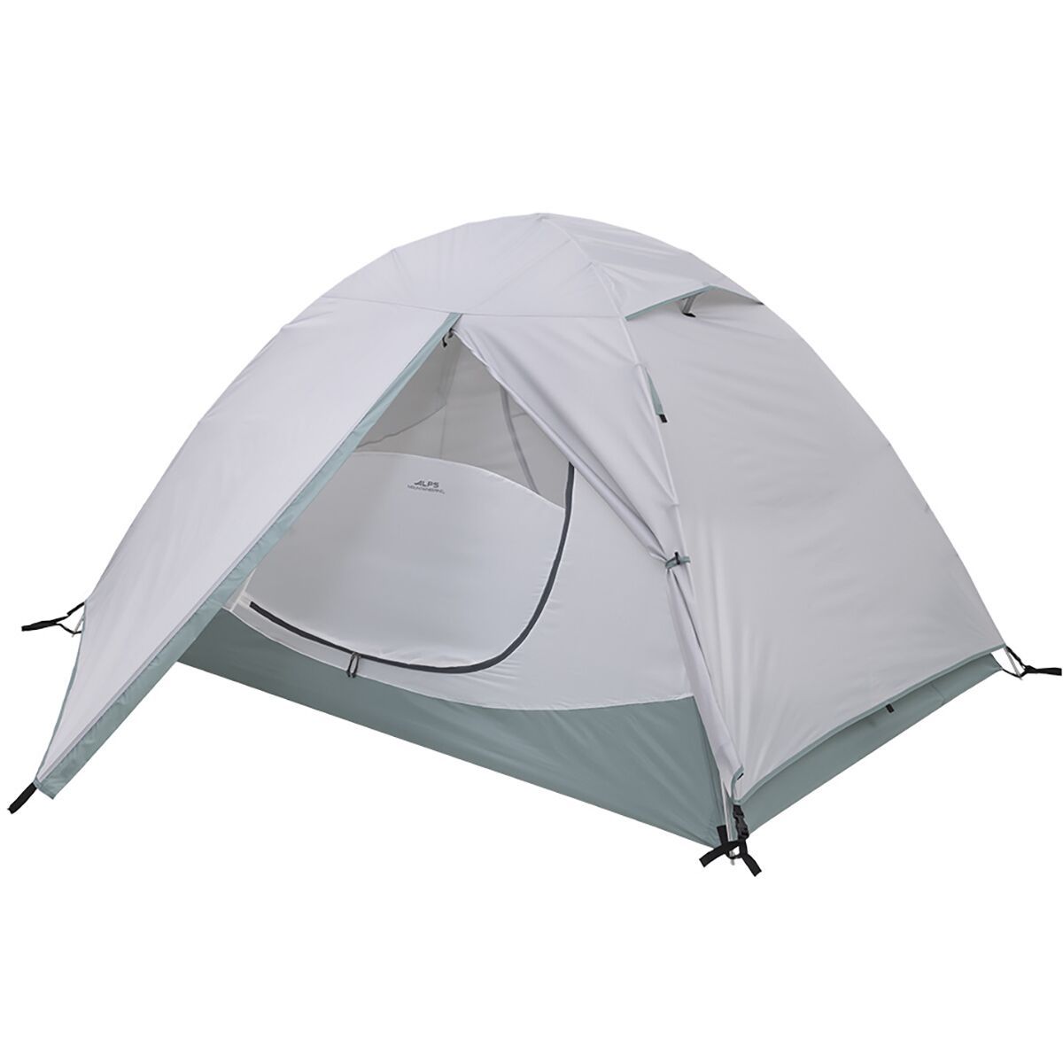 ALPS Mountaineering Felis 2 Tent: 2-Person 3-Season in Gray / Iceberg Green