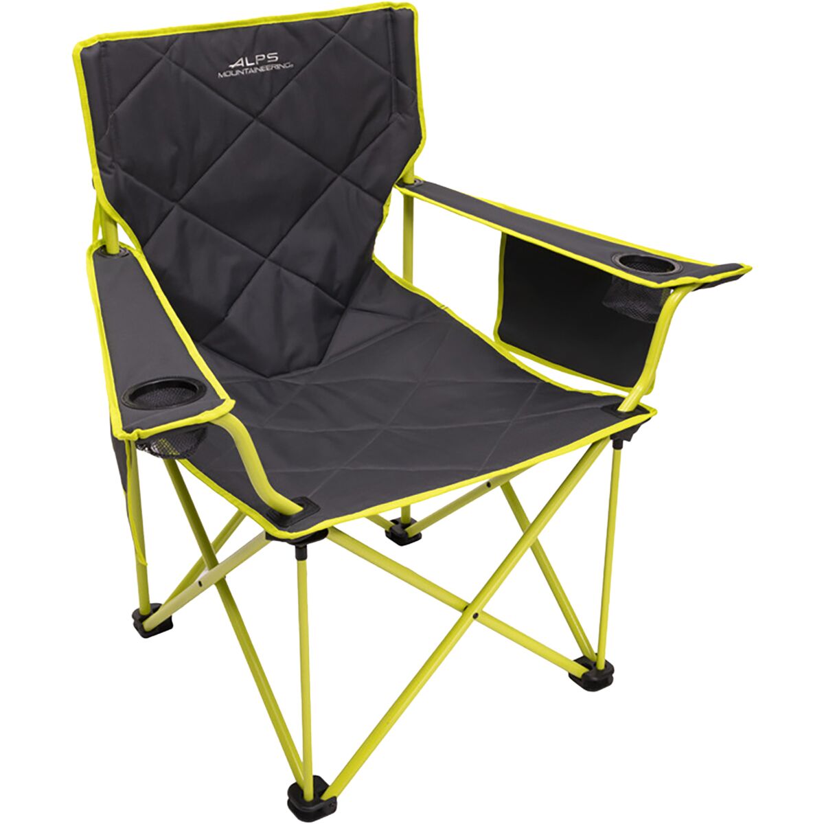 ALPS Mountaineering ALPS Mountaineering King Kong Chair in Charcoal / Citrus - $58.49 at Steep and Cheap