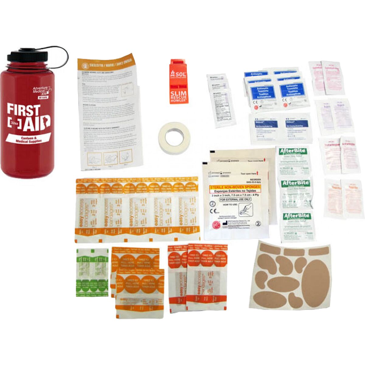 Adventure Medical Kits Adventure First Aid Medical Kit in Red - Size: 32oz