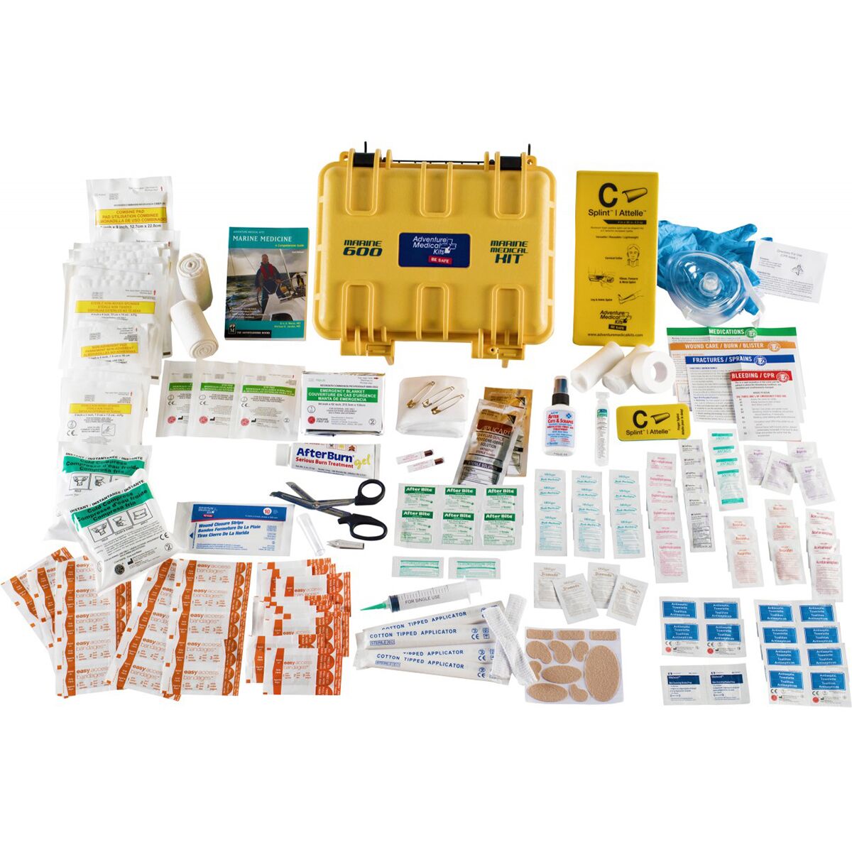 Adventure Medical Kits Marine 600 Medical Kit in Yellow