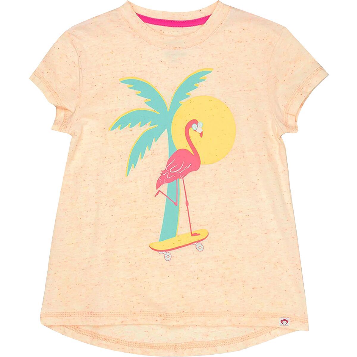 Appaman Girl's Circle T-Shirt in Citrus - Size: 7