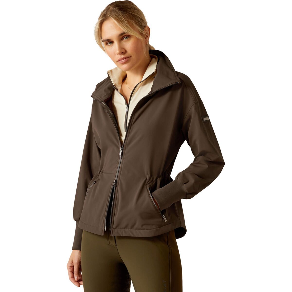 Ariat Women's Estrade Softshell Jacket in Banyan Bark - Size: XL
