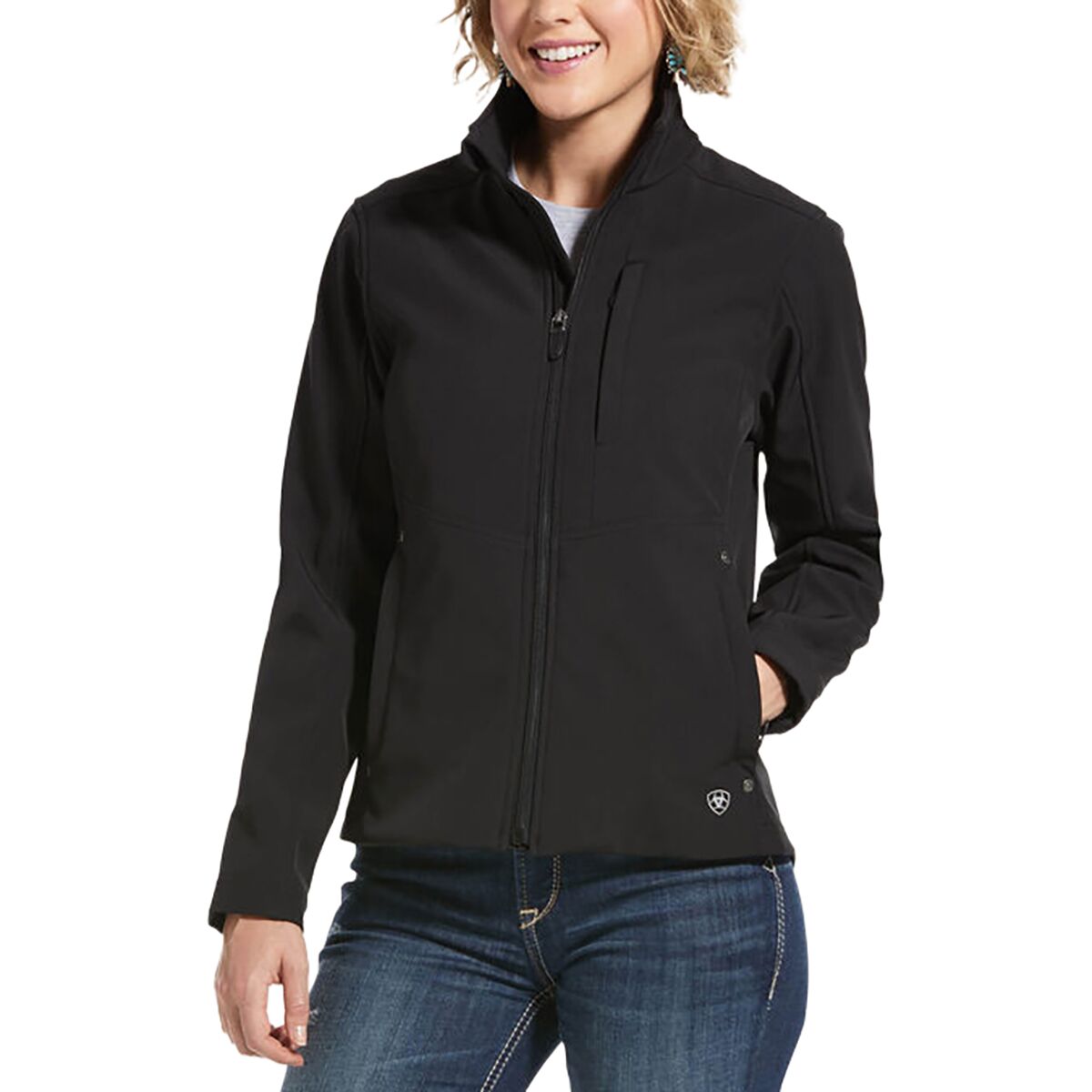 Ariat Ariat Women's Softshell Jacket in Black - Size: XL - $87.72 at Steep and Cheap