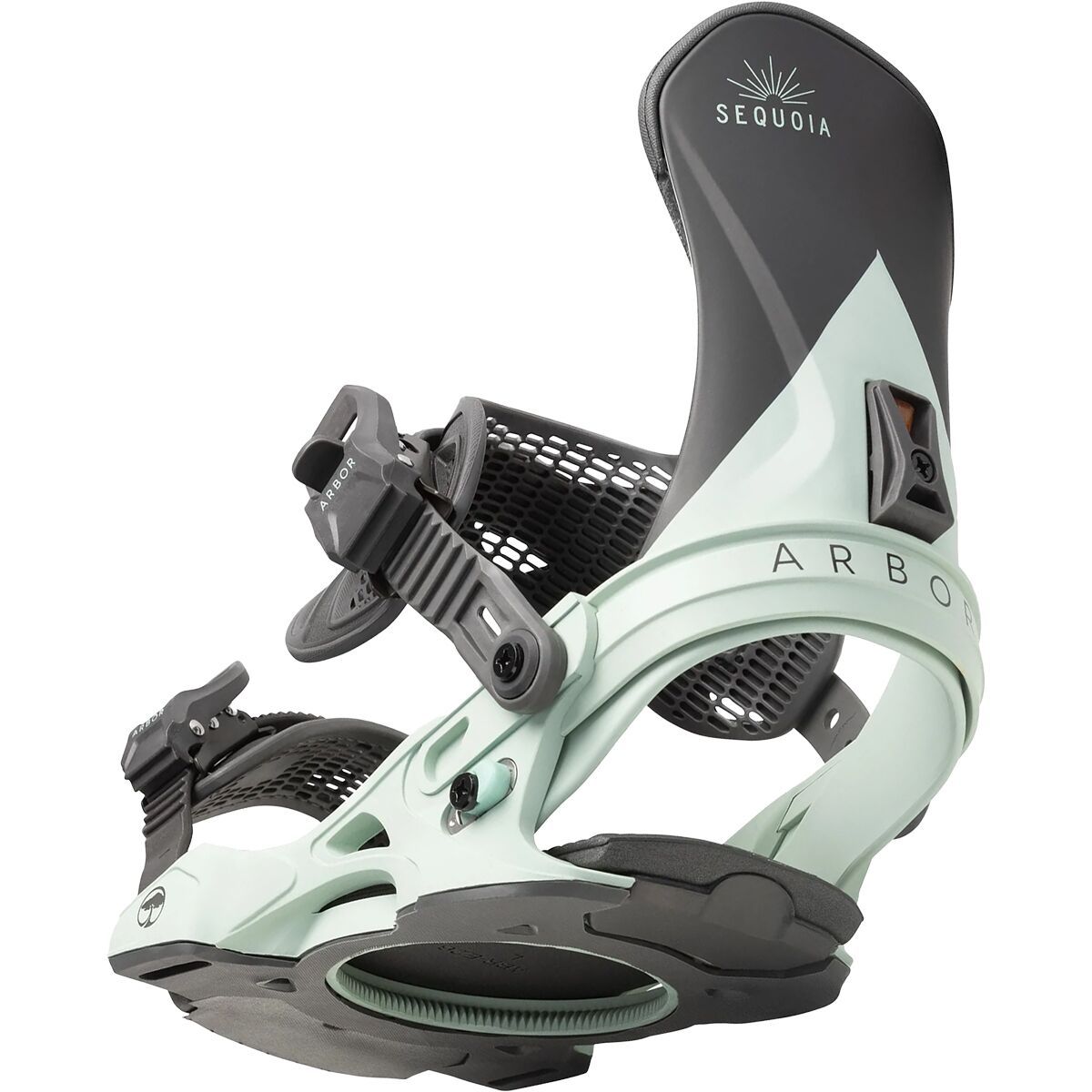Arbor Women's Sequoia Snowboard Binding - 2023 in Black - Size: S/M