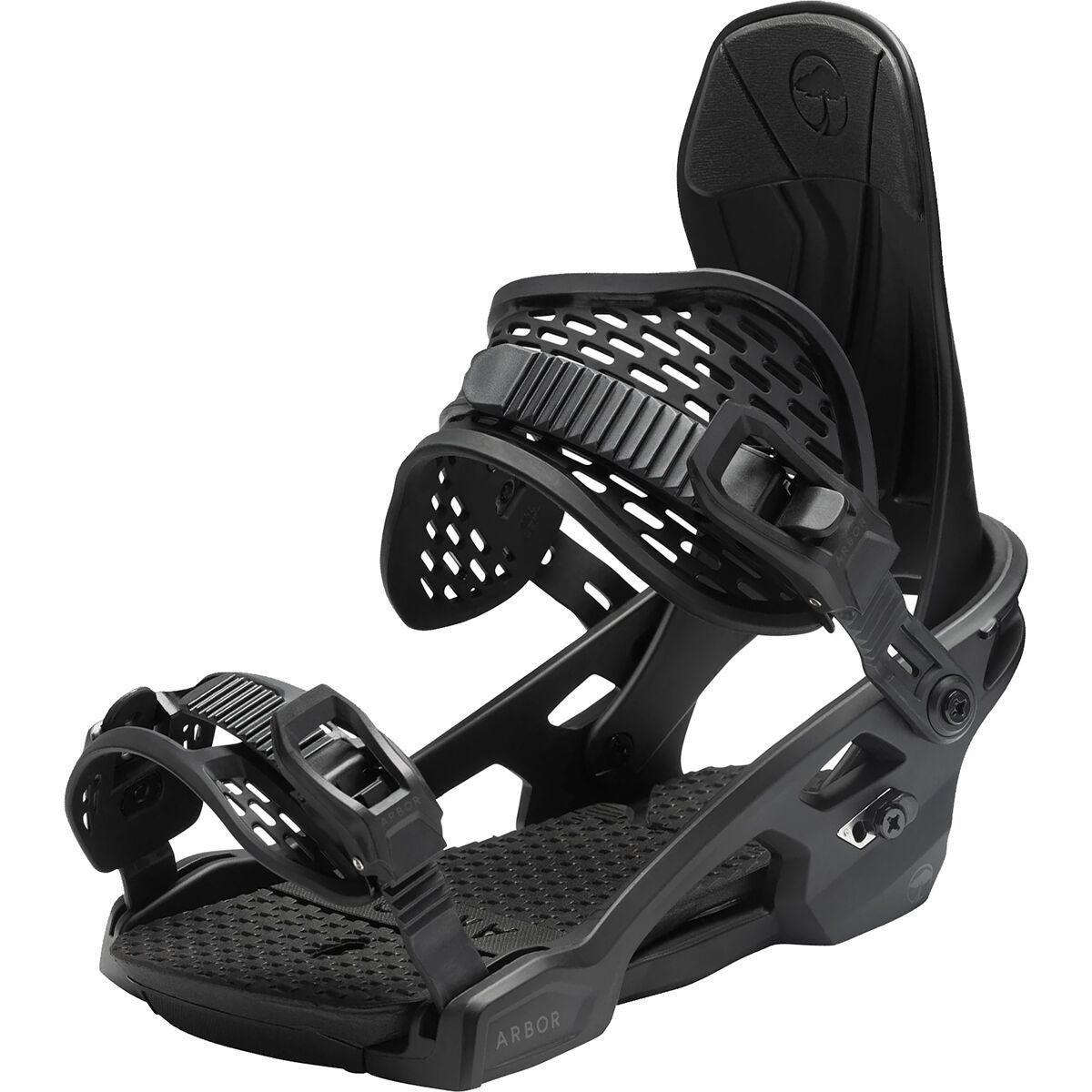 Arbor Spruce Snowboard Binding - 2023 in Black - Size: S/M