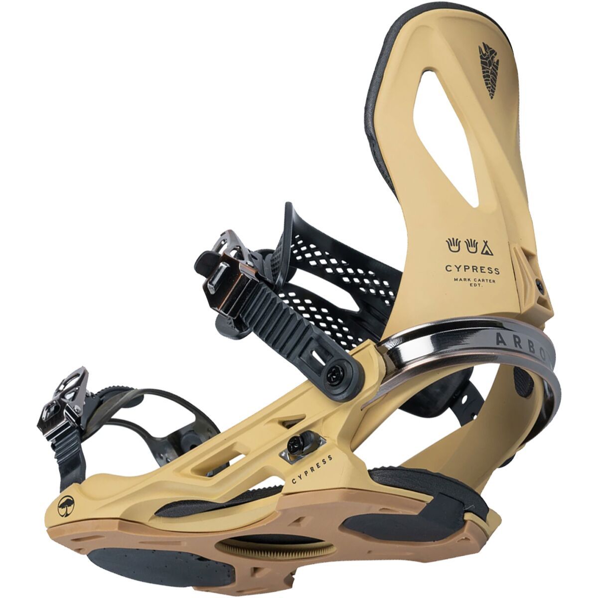 Arbor Cypress Snowboard Binding - 2024 in Mark Carter Edition - Size: S/M
