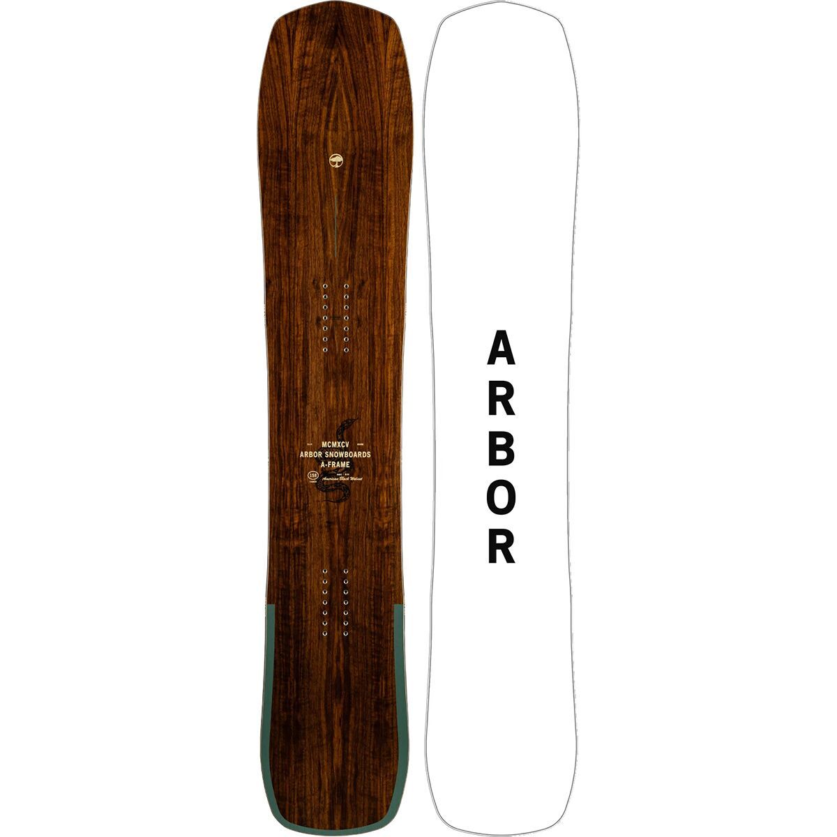 Arbor A-Frame Snowboard - 2025 in Natural - Size: 159cm wide