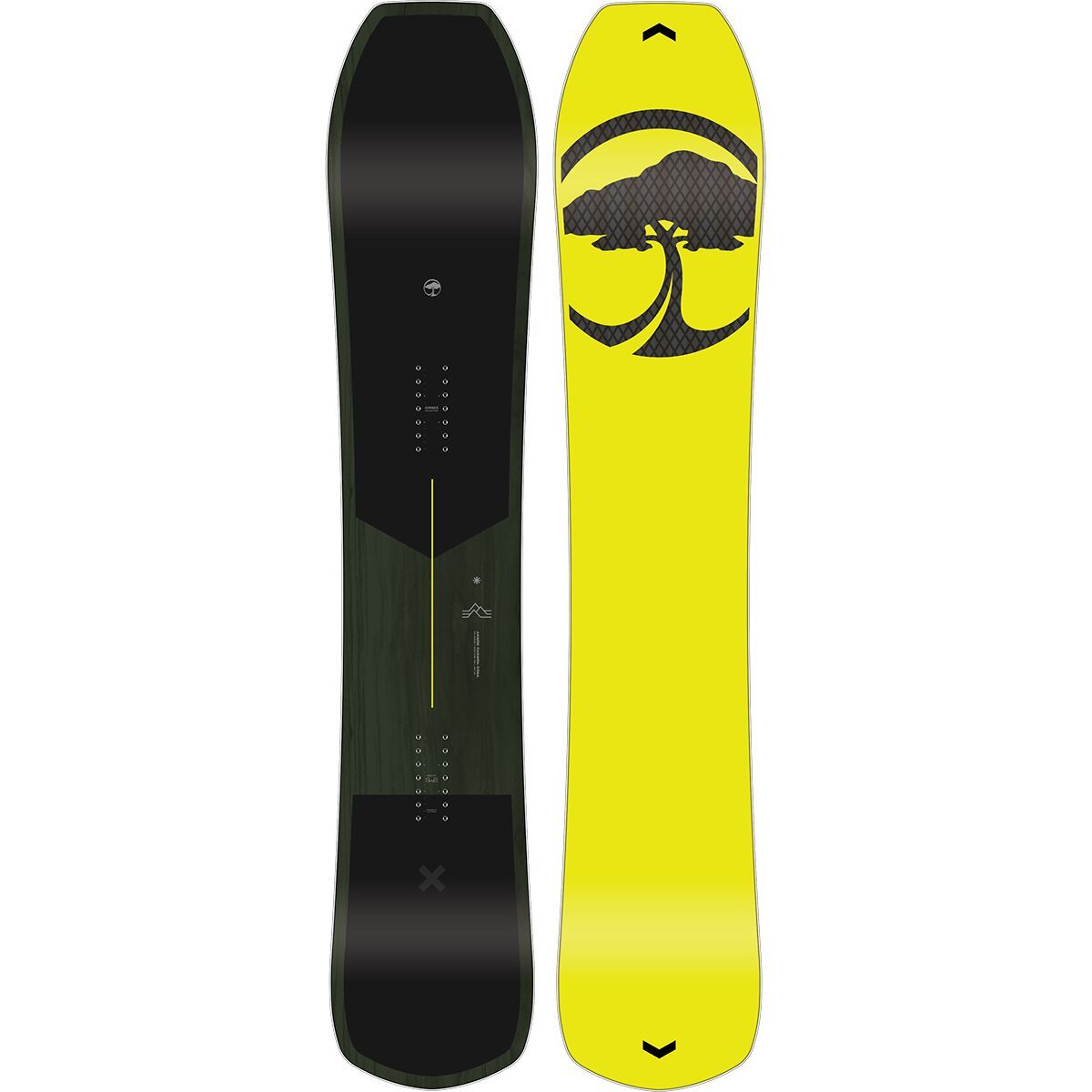 Arbor Carbon Coda Snowboard - 2025 in Green / Black - Size: 158cm