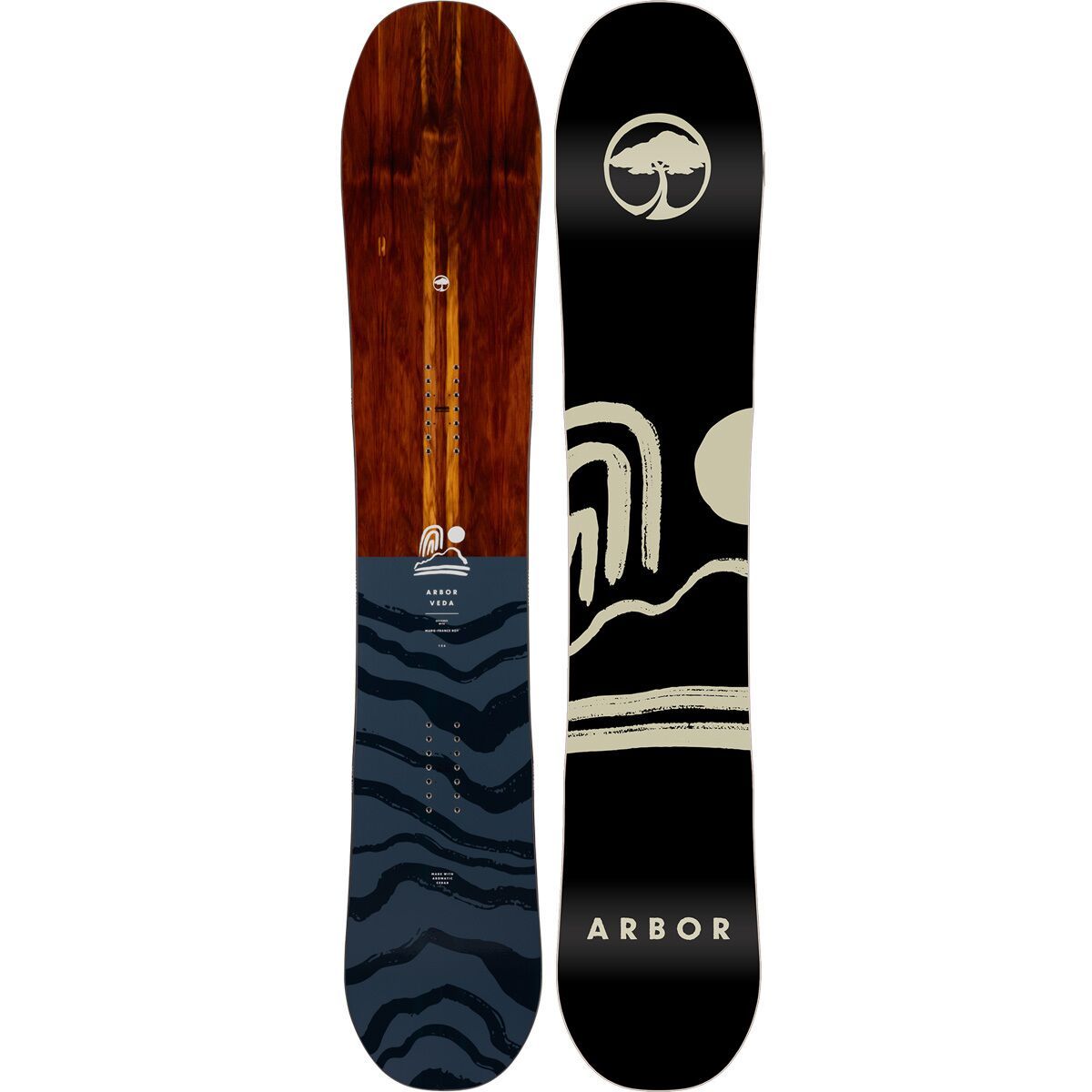 Arbor Women's Veda Snowboard - 2025 in Natural - Size: 154cm