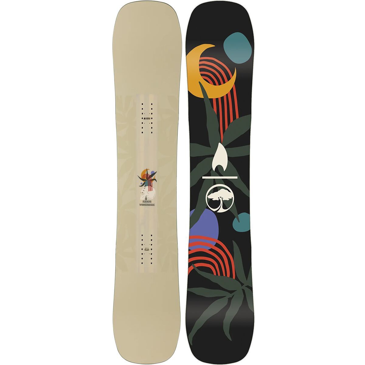 Arbor Westmark Rocker Snowboard - 2025 in Tan - Size: 160cm