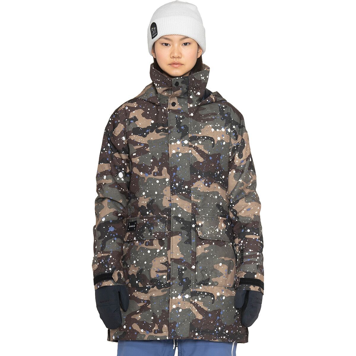 Armada Women's Lunara Insulated Jacket in Splatter Camo - Size: Medium