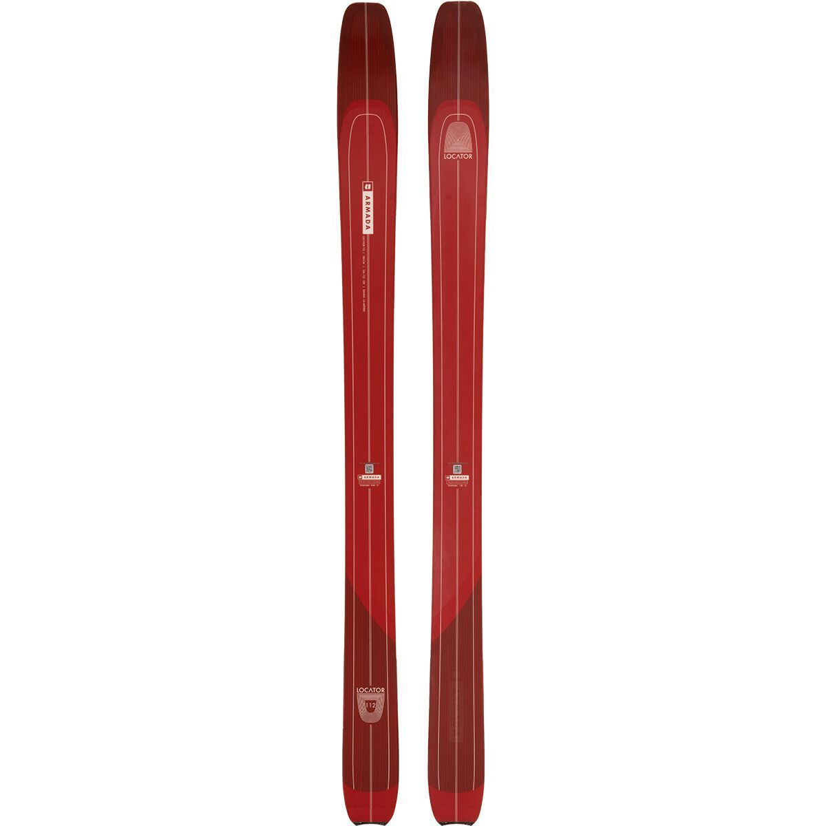 Armada Locator 112 Ski - 2024 in Red - Size: 180cm