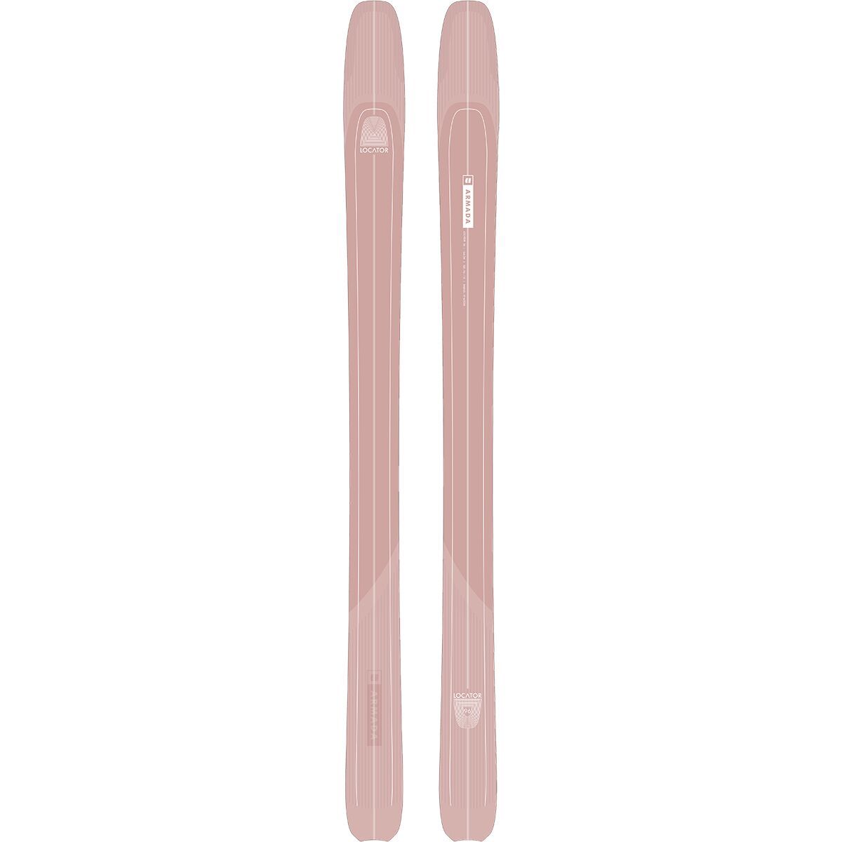 Armada Locator 96 Ski - 2024 in Rose - Size: 171cm