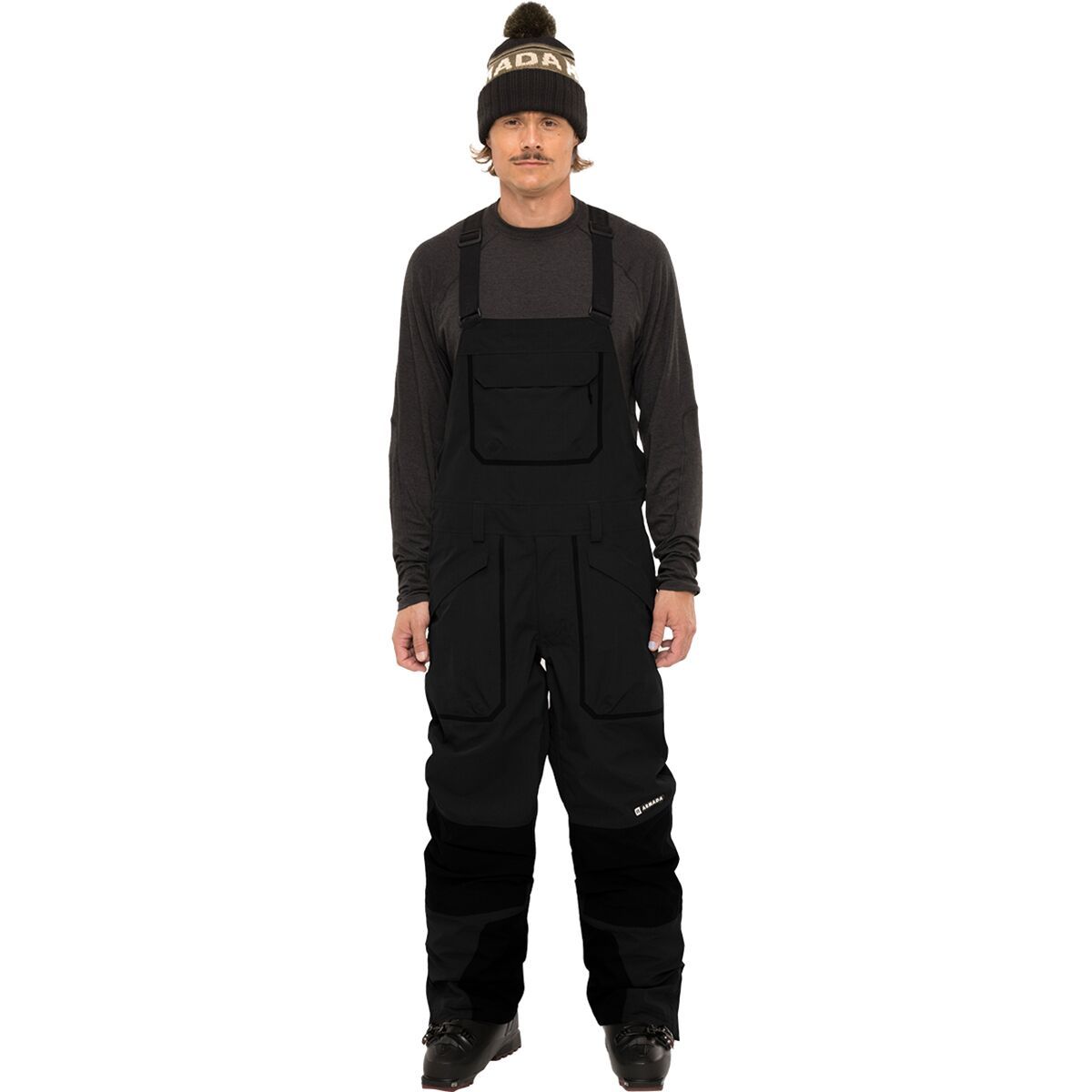 Armada Men's Emmons 3L Bib Pant in Black - Size: Small
