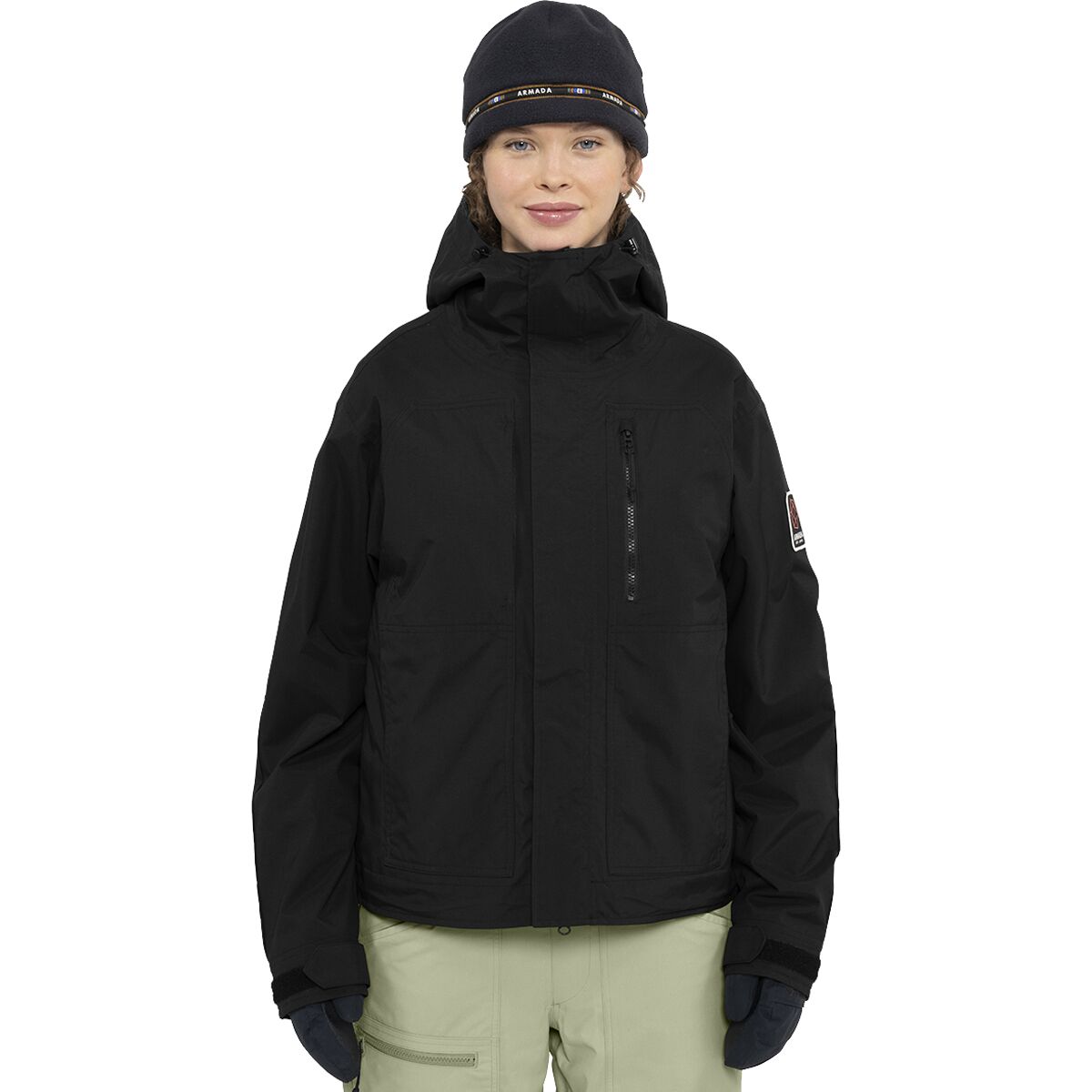 Armada Armada Women's Elvy 2L Shell Jacket in Black2 - Size: Large - $181.97 at Steep and Cheap