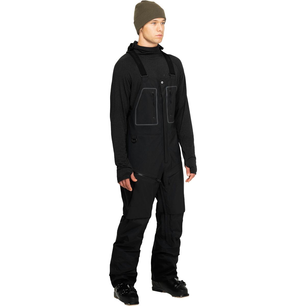 Armada Coveted 3L GORE-TEX Bib Pant in Black - Size: Small
