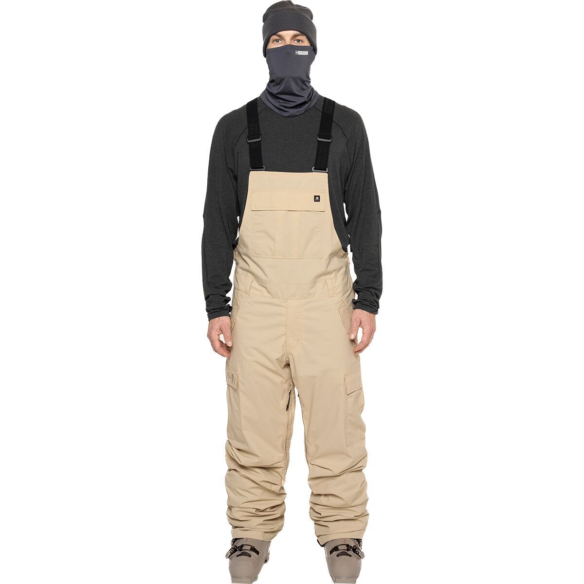 Armada Men's Sumpter 2L Bib Pant in Safari - Size: Medium