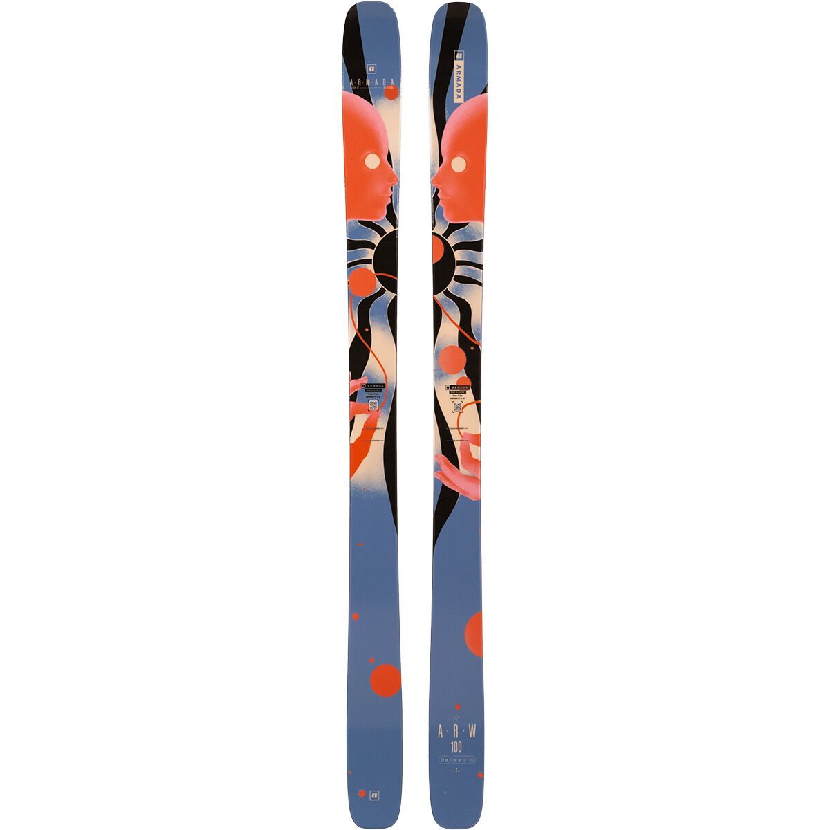 Armada Women's ARW 100 Ski - 2025 in Art / Multi - Size: 165cm