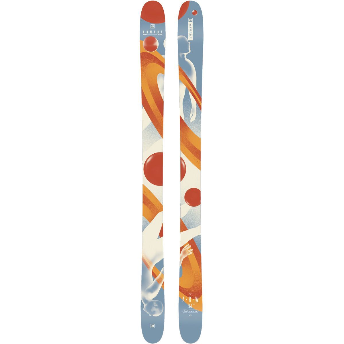 Armada Women's ARW 94 Ski - 2025 in Art / Multi - Size: 157cm
