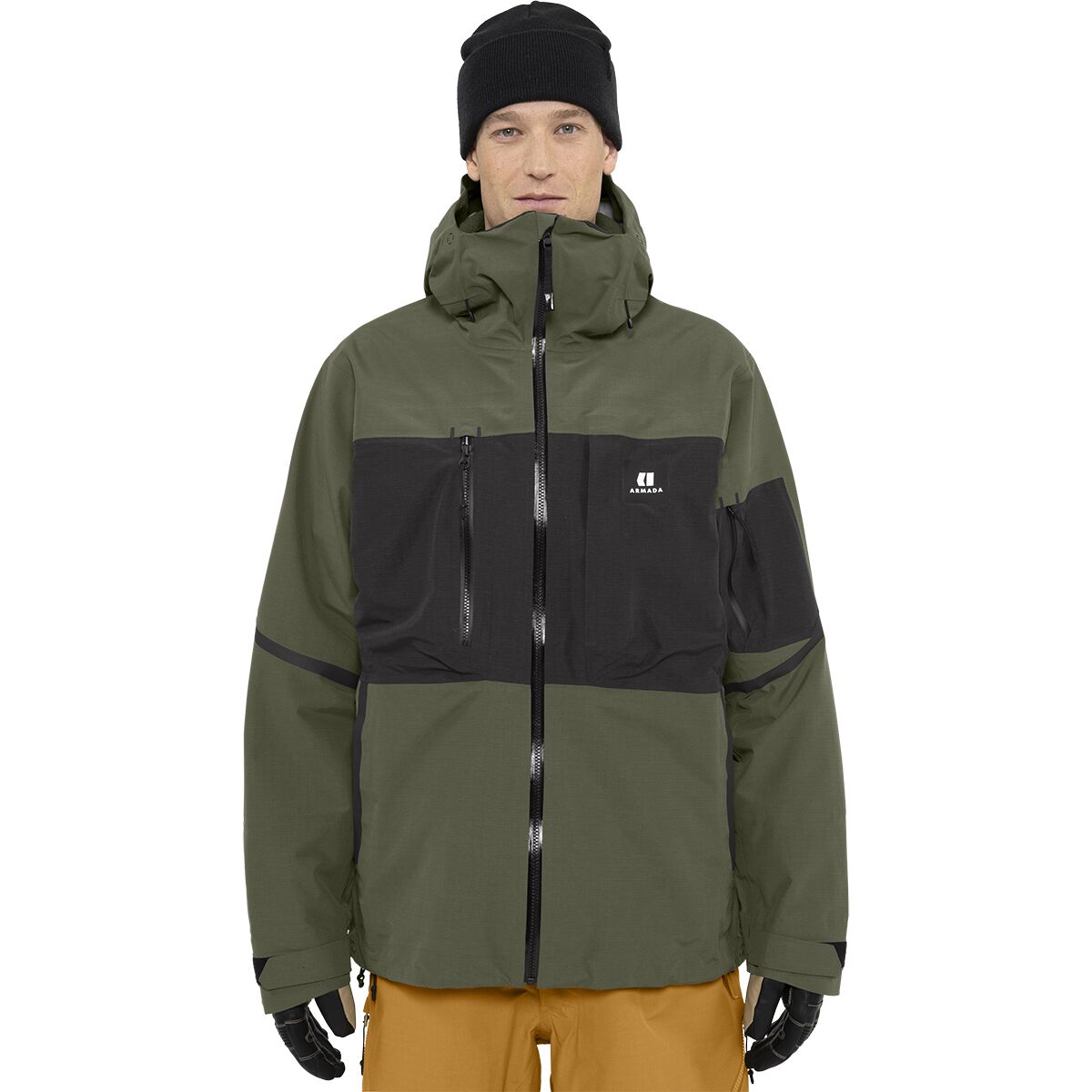 Armada Armada Men's Grands 3L Jacket in Olive / Black - Size: XL - $324.97 at Steep and Cheap