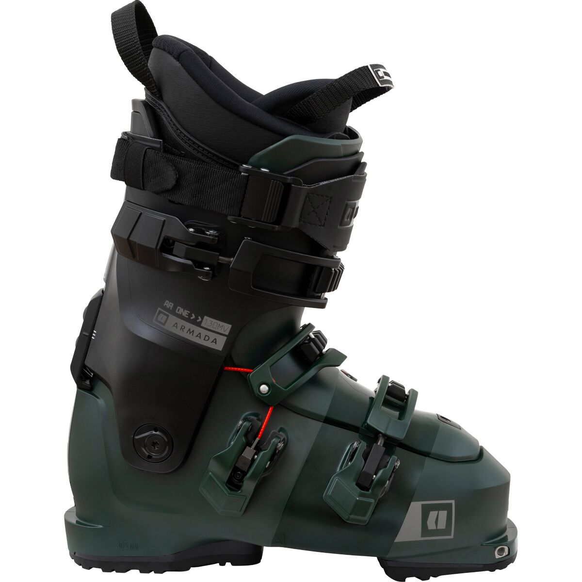 Armada AR One 130 MV Boot - 2027 in Black / Green - Size: 29/29.5