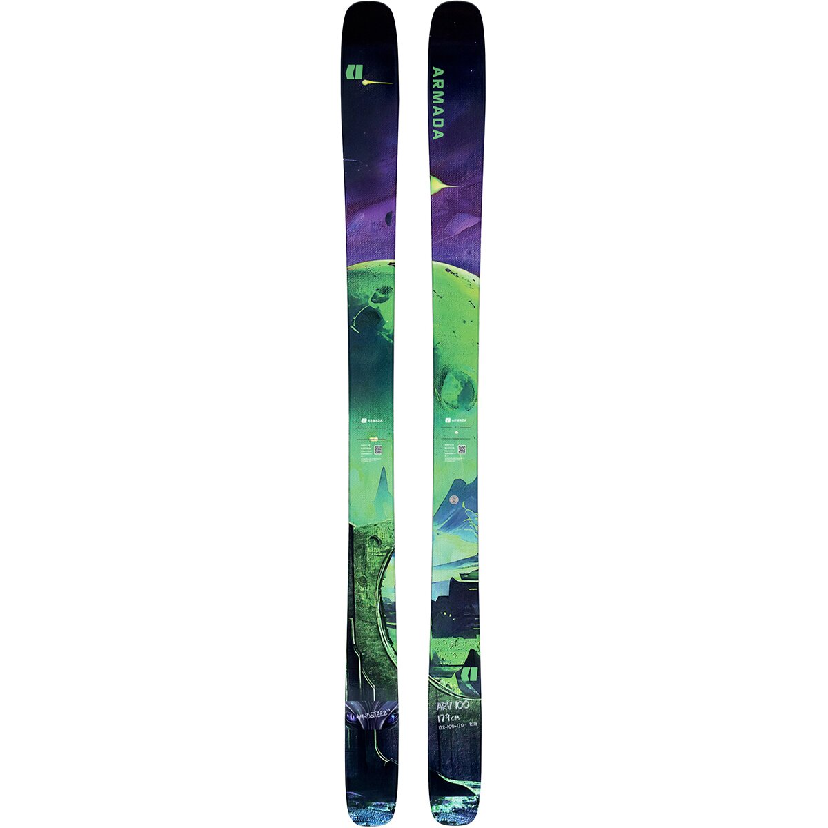Armada ARV 100 Ski - 2027 in Madsteez Art - Size: 165cm