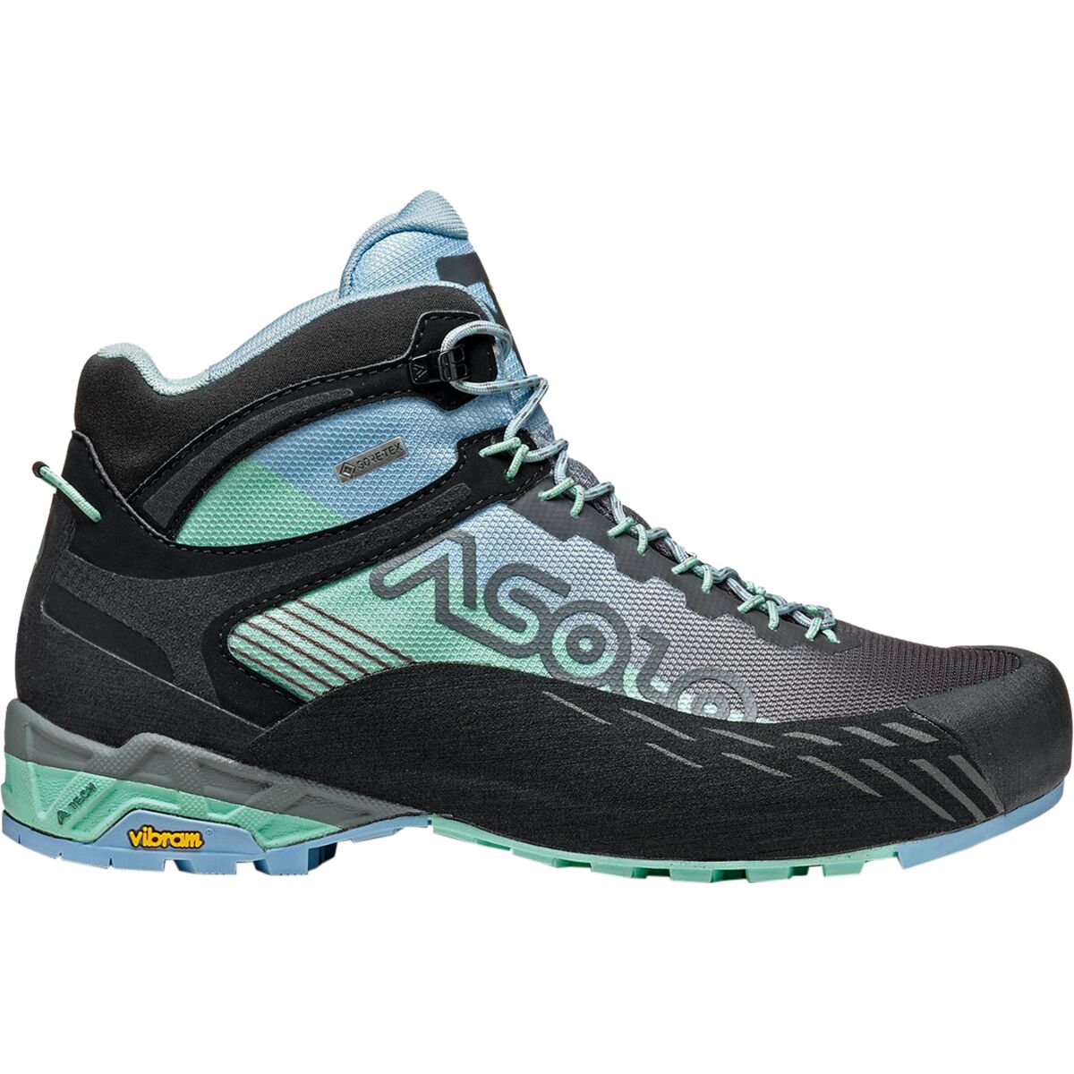 Asolo Women's Eldo Mid GV Hiking Boot in Brook Green / Blue Fog - Size: 8