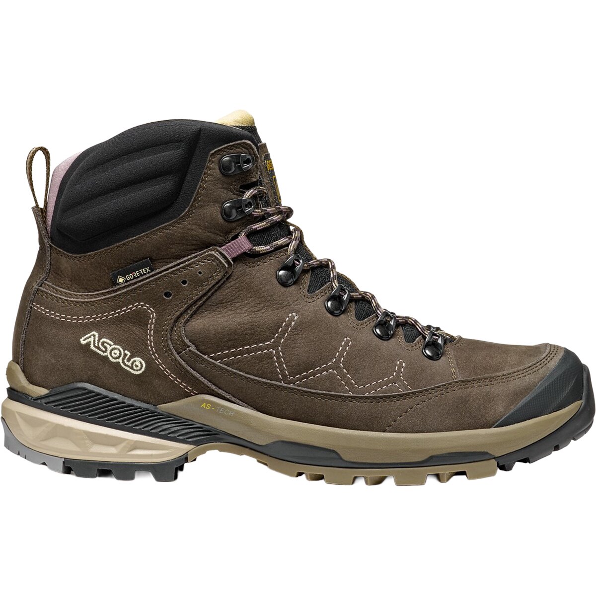 Asolo Women's Falcon Evo NBK GV Hiking Boot in Dark Brown / Rose Taupe - Size: 8