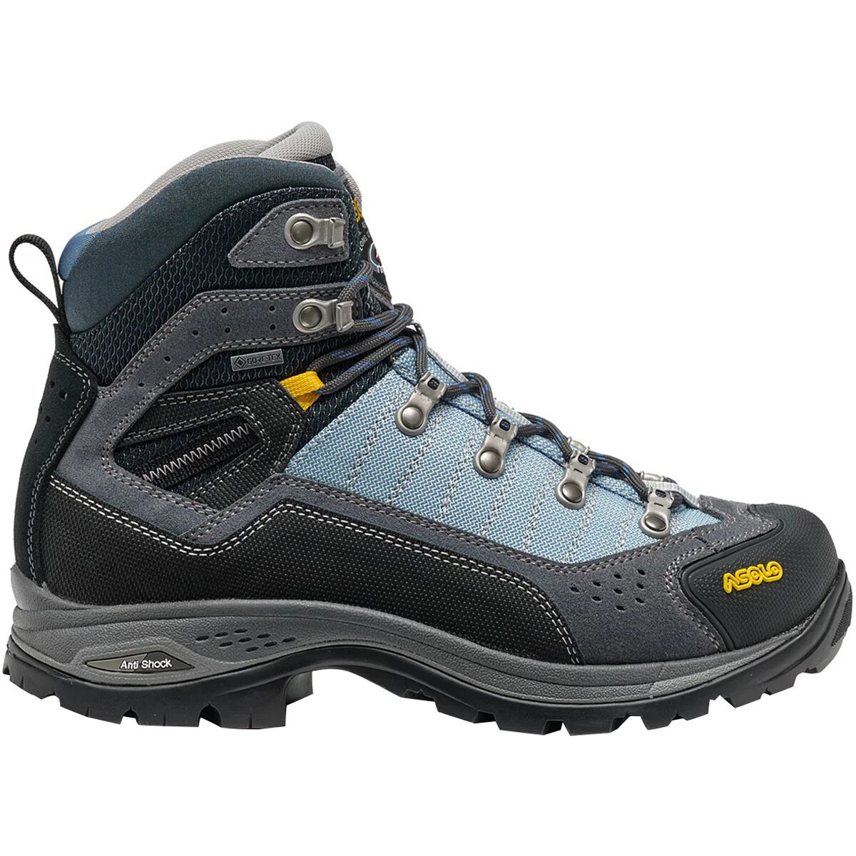 Asolo Women's Drifter I Evo GV Hiking Boot in Grey / Blue Fog - Size: