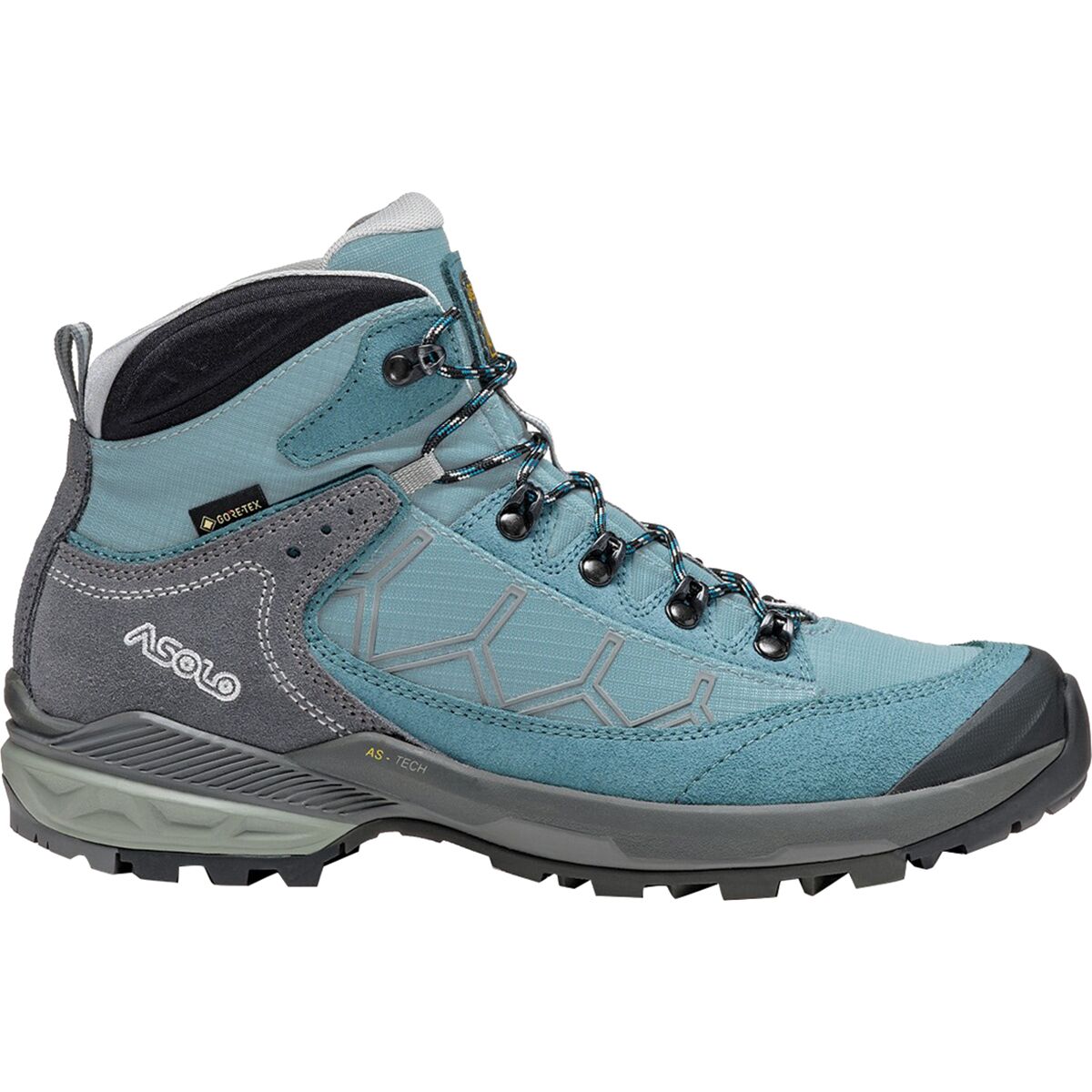 Asolo Women's Falcon Evo GV Hiking Boot in Hydro / Black - Size: