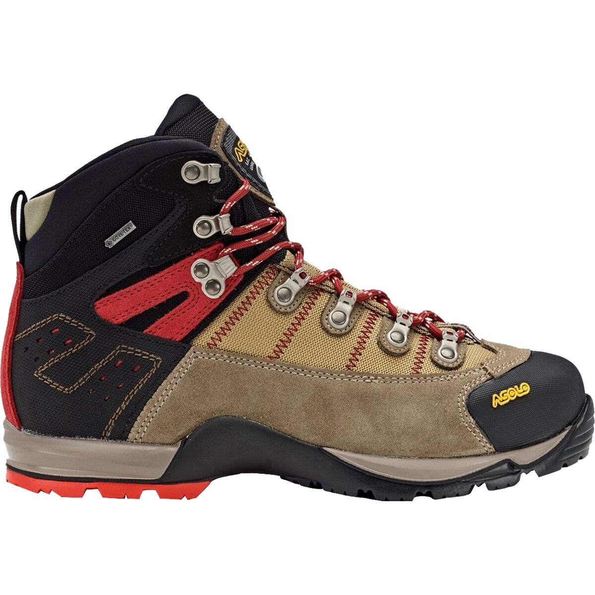 Asolo Men's Fugitive GTX Wide Hiking Boot in Wool / Black - Size: