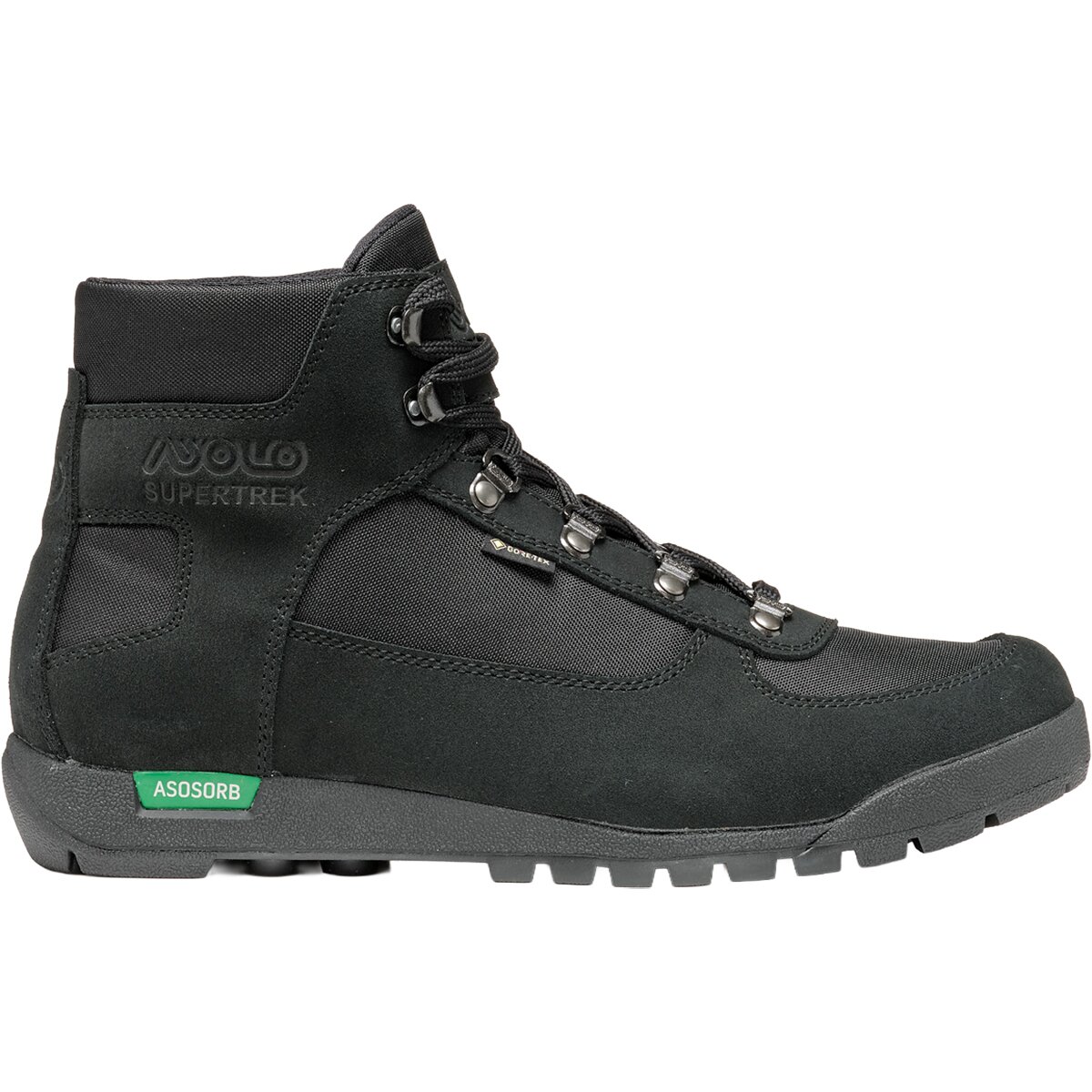Asolo Men's Supertrek GTX Hiking Boot in Black - Size: