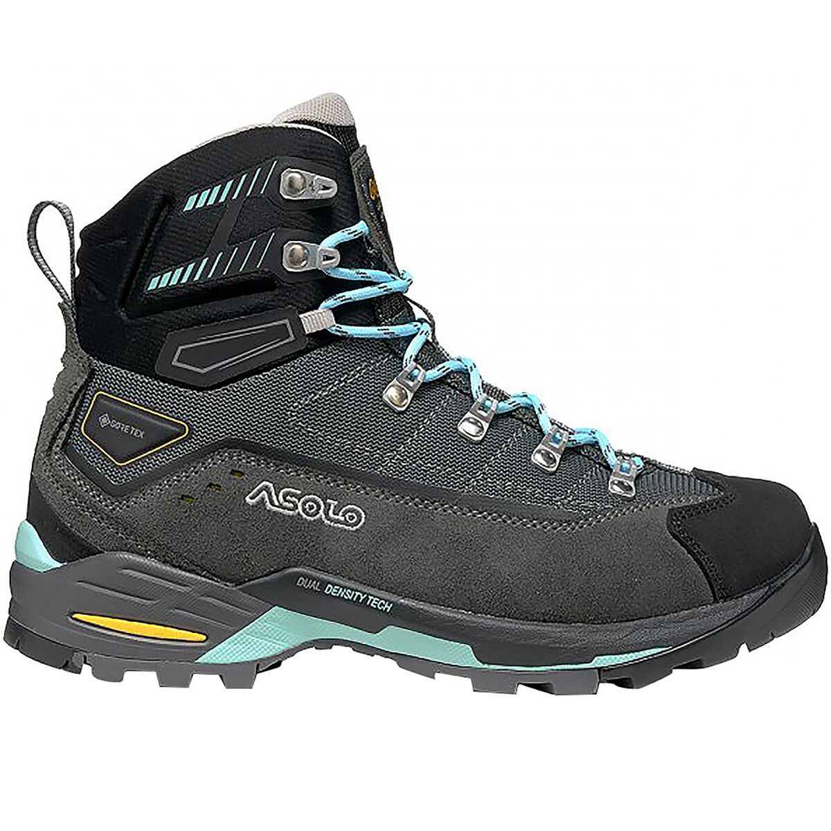 Asolo Women's Finder Pro GV Hiking Boot in Graphite / Gunmetal / Pool Side - Size: