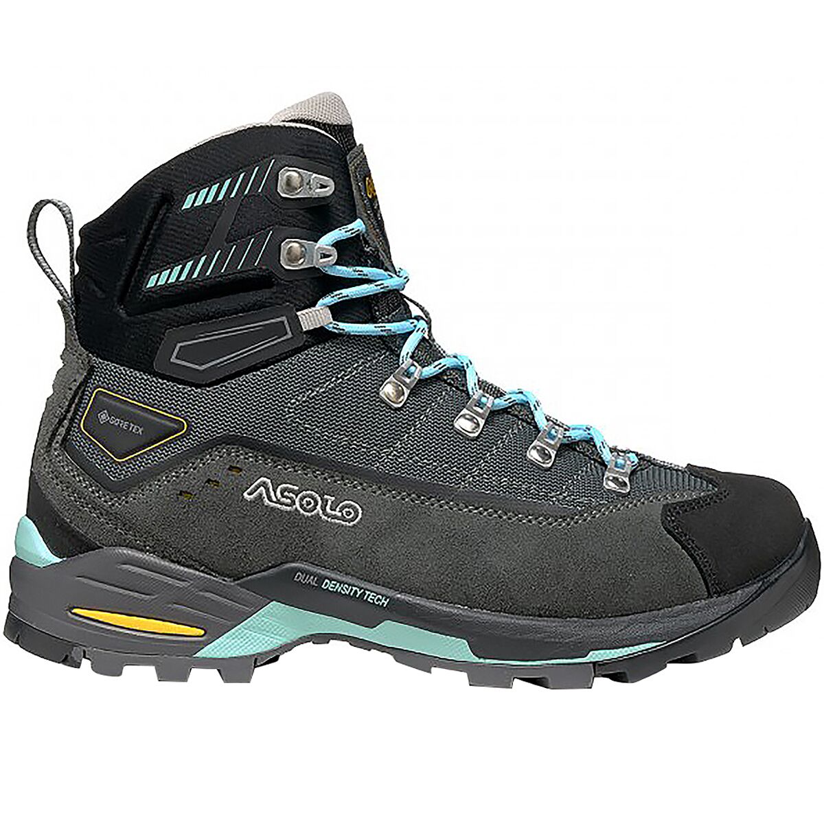 Asolo Women's Finder Pro GV Hiking Boot in Graphite / Gunmetal / Pool Side - Size: