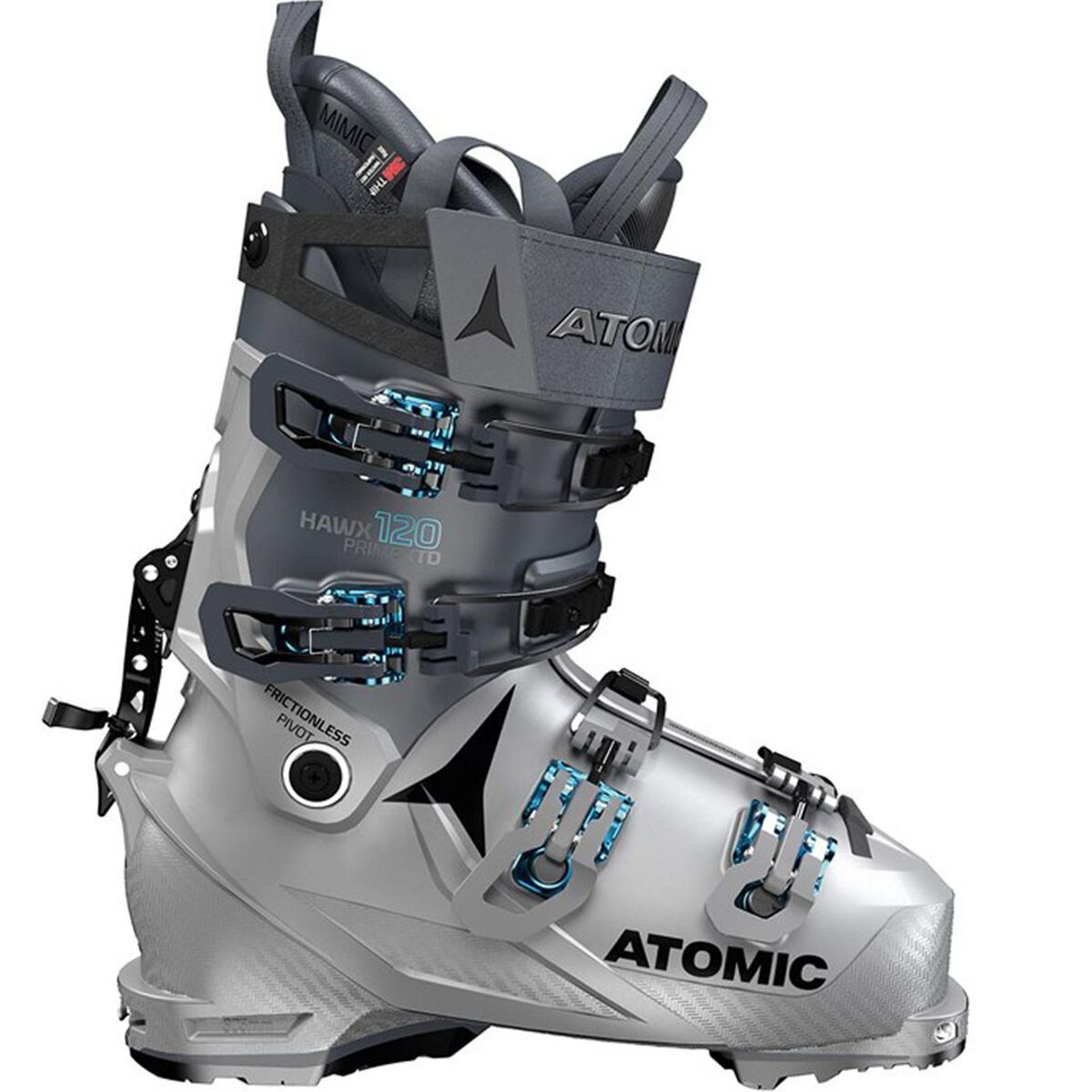 Atomic Hawx Prime XTD 120 Tech Alpine Touring Boot in Grey - Size: 26.5