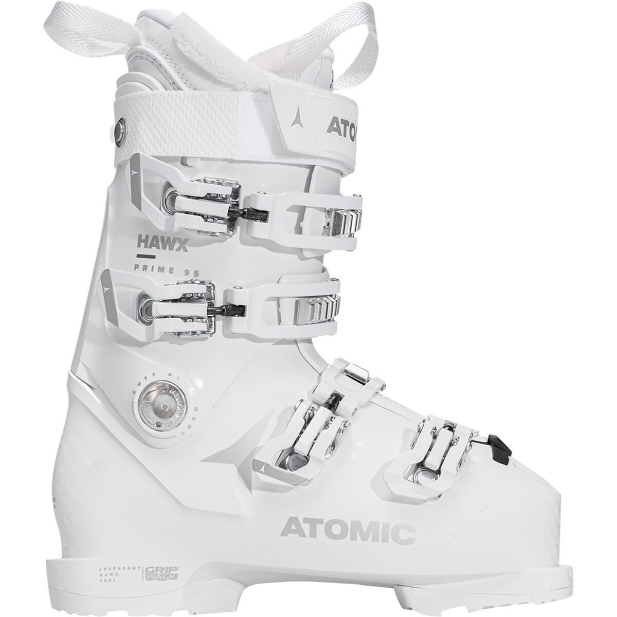 Women's Atomic Hawx Prime 95 Ski Boot - 2024 in Rust / Black - Size: 23.0/23.5